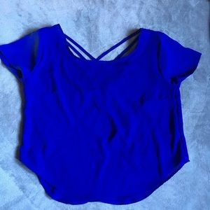 Royal Blue Top